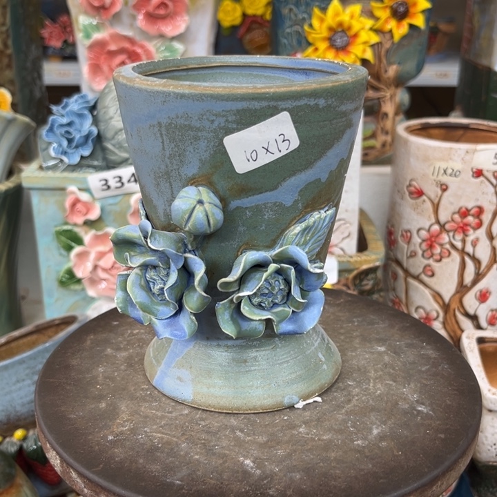 紫砂花盆粗陶材质多肉花盆