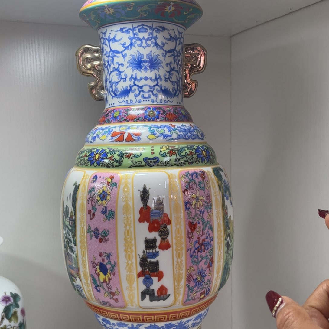 景德镇陶瓷花瓶摆件