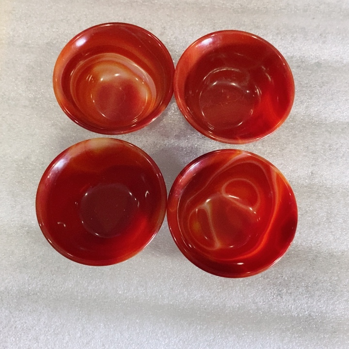 玛瑙/玉髓茶具未镶嵌铁*