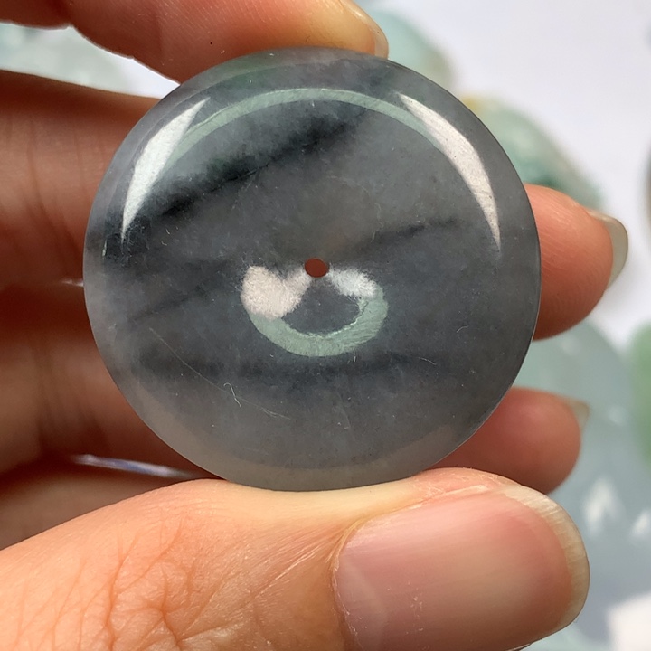 翡翠未镶嵌颈饰用****1翡翠
