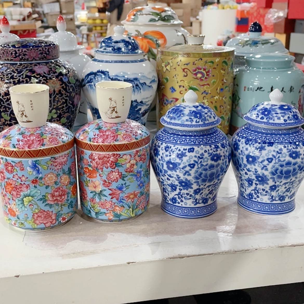 【闪购商品】罐陶瓷茶叶罐密封罐