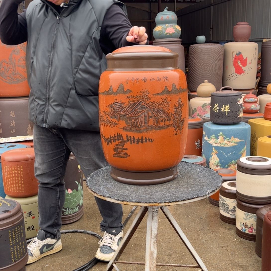 紫砂茶叶罐茶叶罐