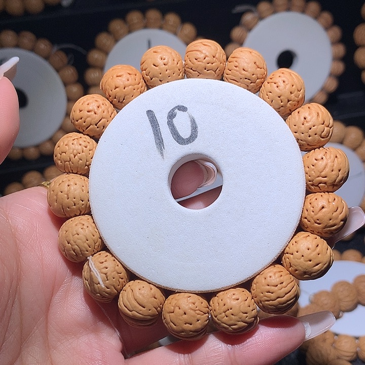 桃核手串正圆金丹