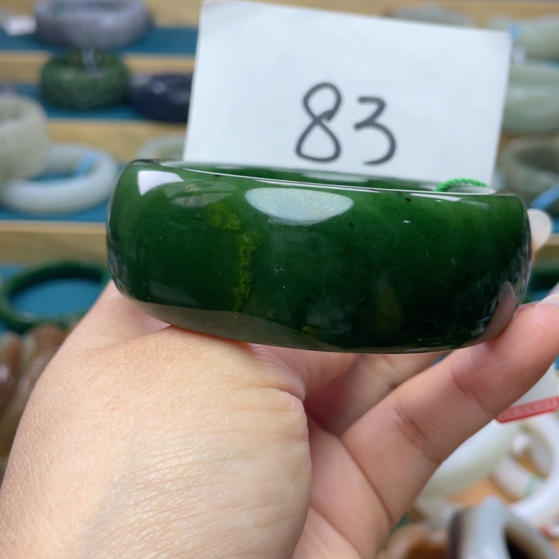 未镶嵌手镯和田玉圈口60