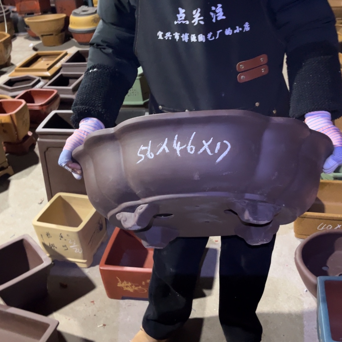 紫砂花盆盆景艺术