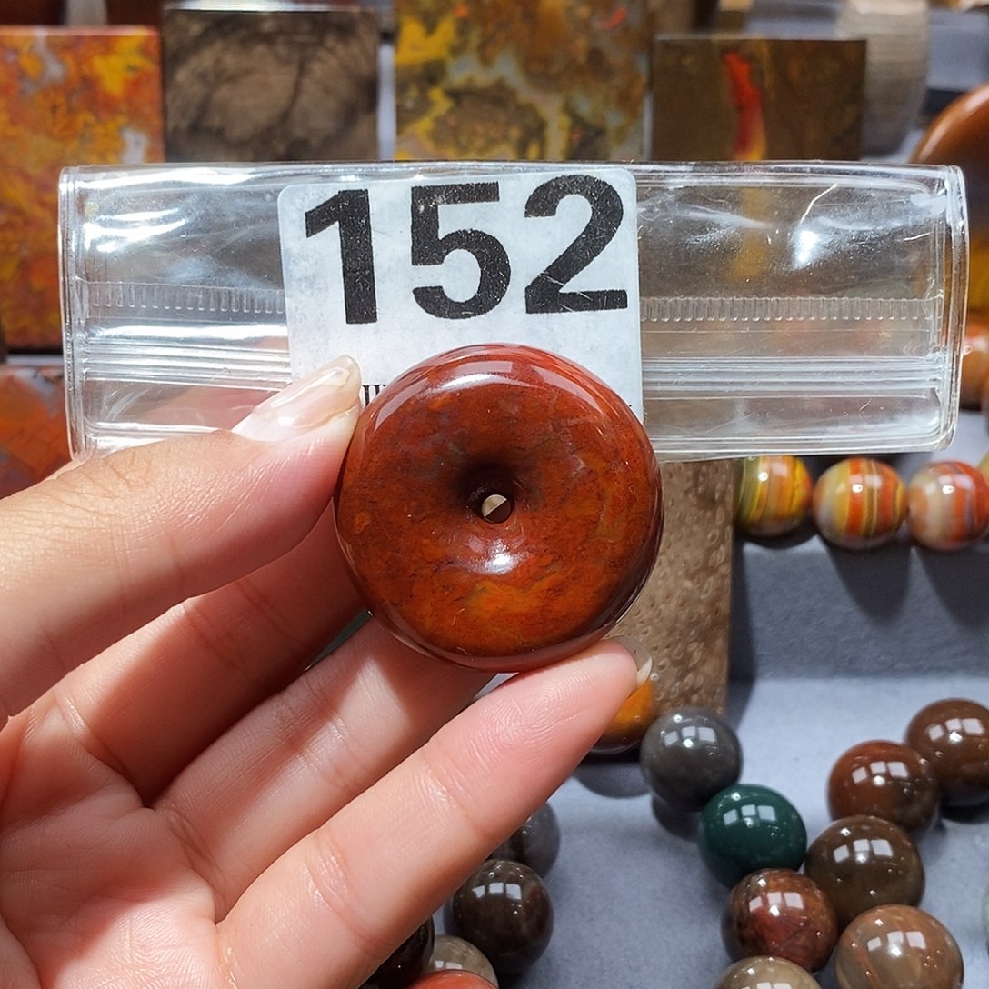 硅化玉天然北票硅化玉吊坠未镶嵌