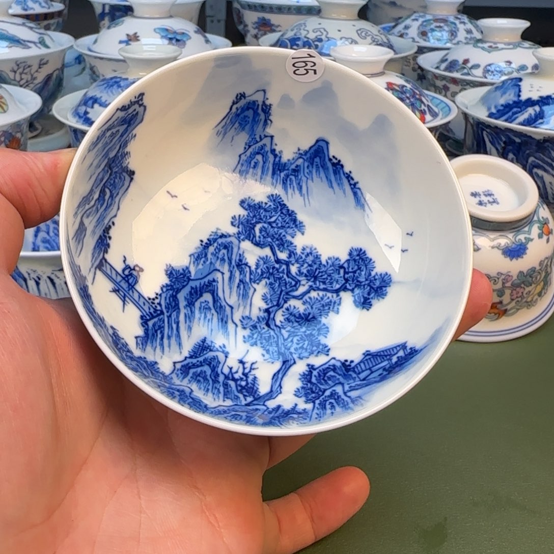 彦祖纯手工手绘茶具165