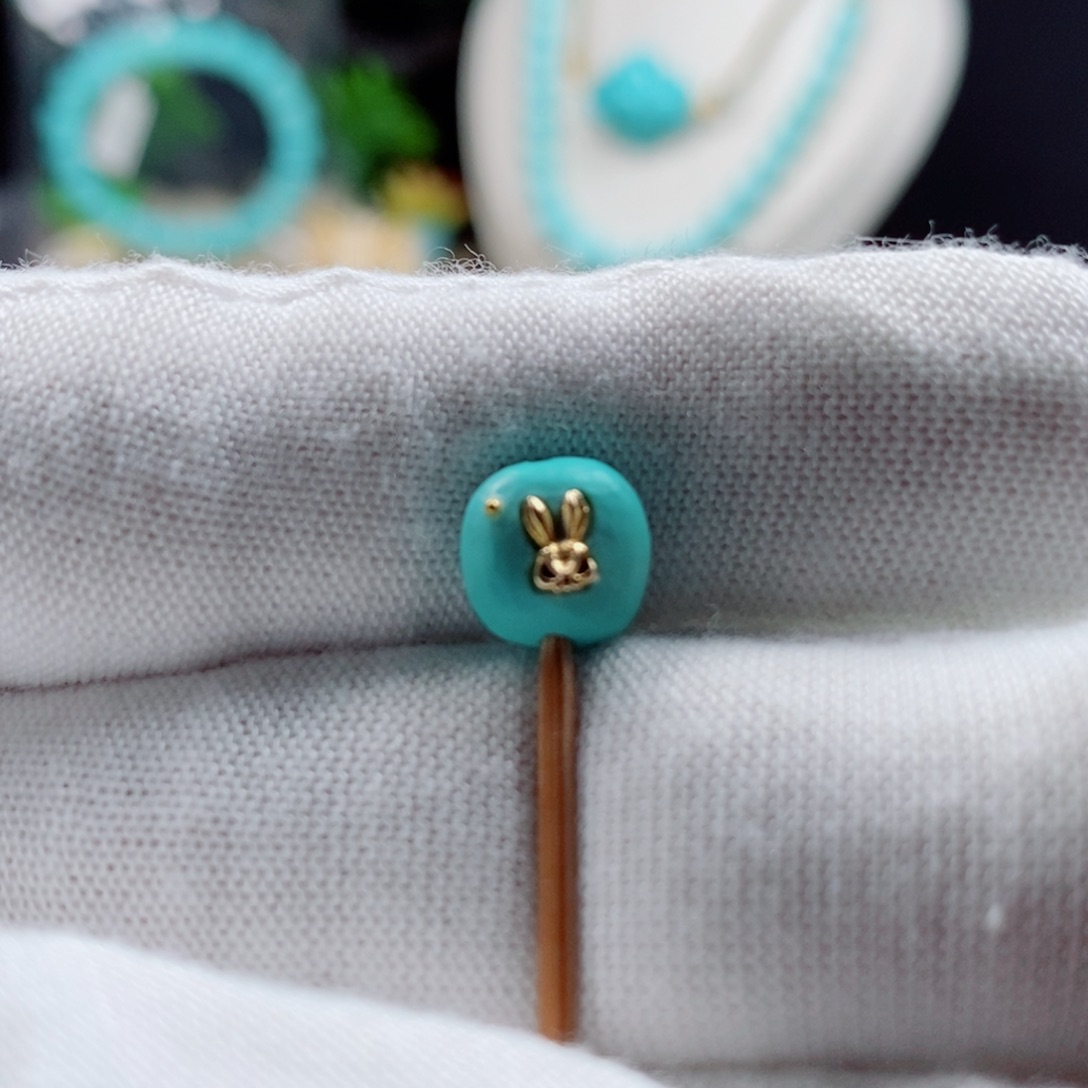 绿松石未镶嵌新款