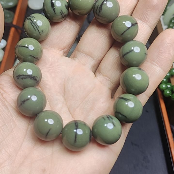 和田玉手链未镶嵌