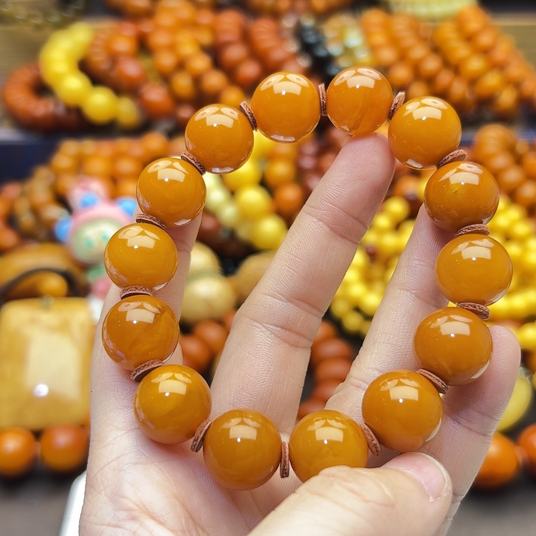 琥珀未镶嵌珠宝奇石