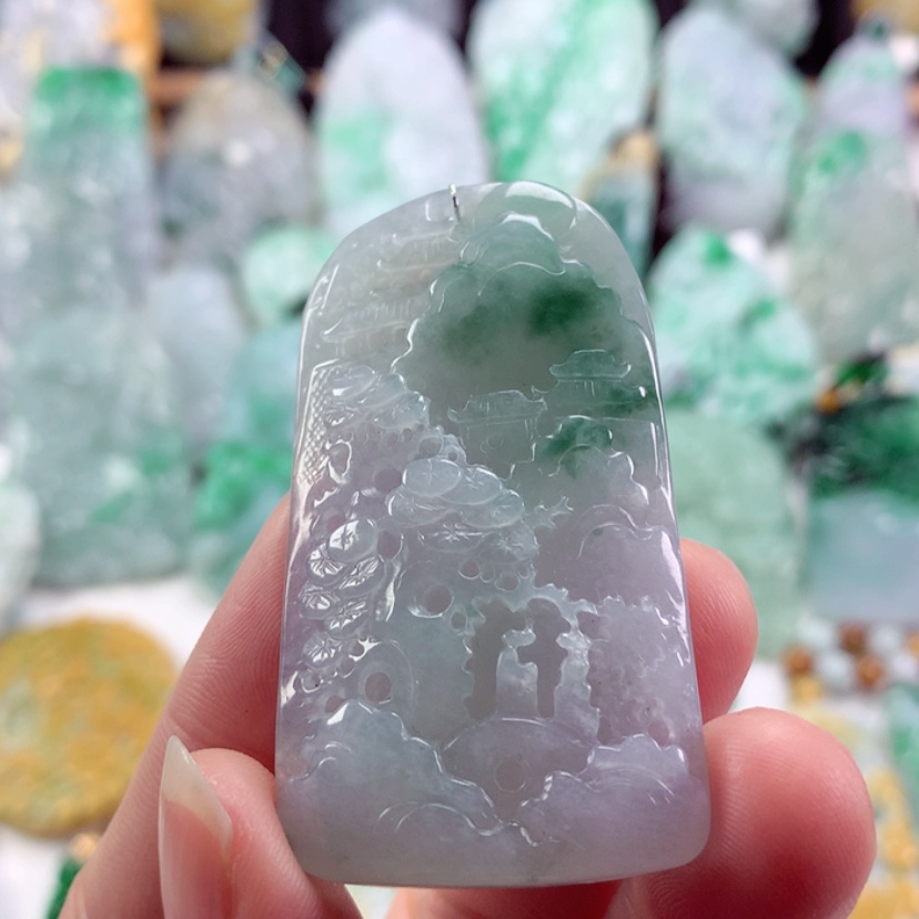 【闪购商品】翡翠吊坠(不含链)未镶嵌