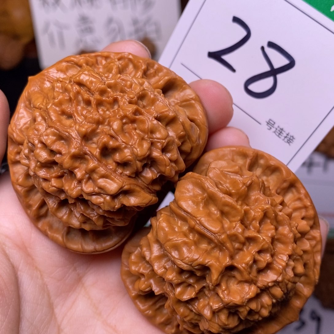 把件文玩核桃28官帽5.3