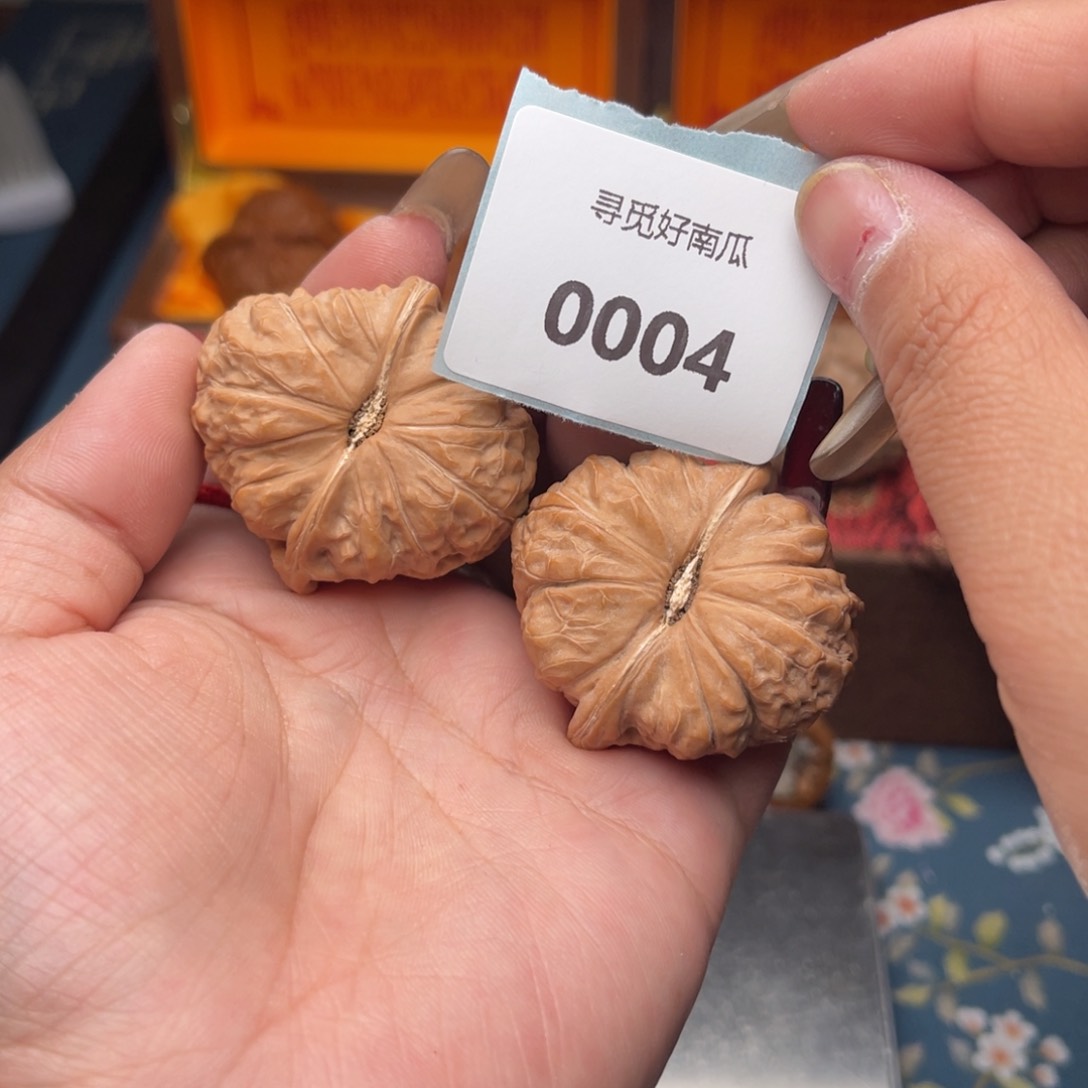 文玩核桃把件南瓜墩41