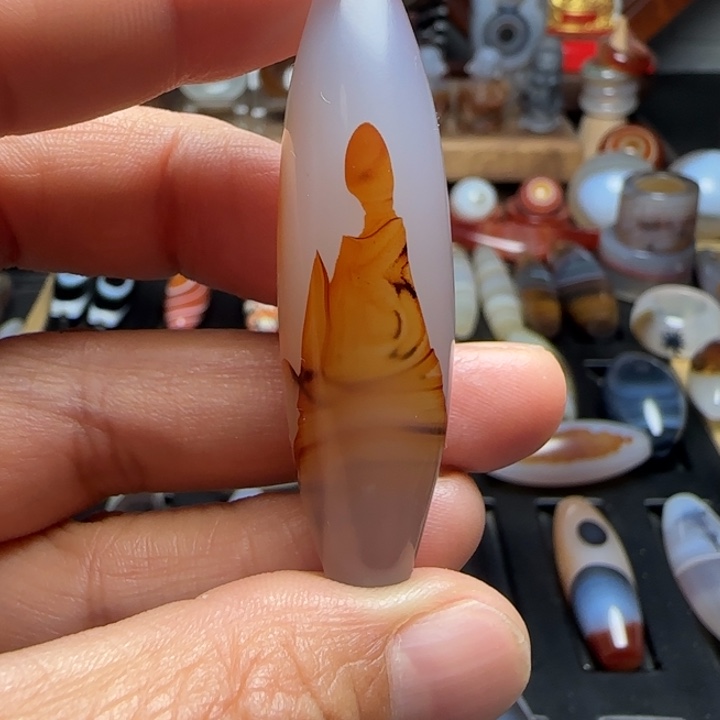 玛瑙/玉髓未镶嵌颈饰