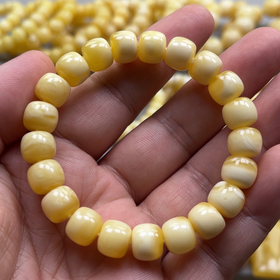 未镶嵌琥珀手链手串