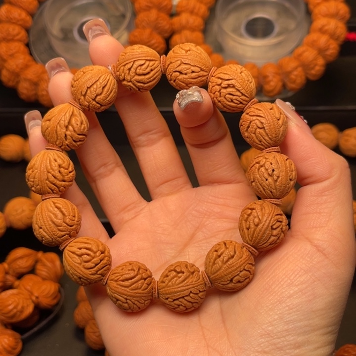 桃核手串用****916尺寸绣球（27号链接）