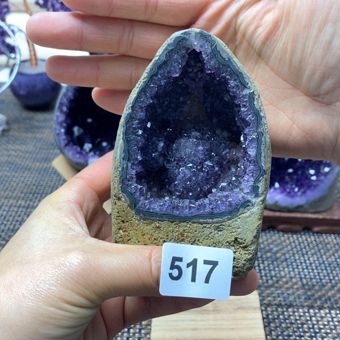 电***迷大型摆件（非配饰）紫晶未镶嵌