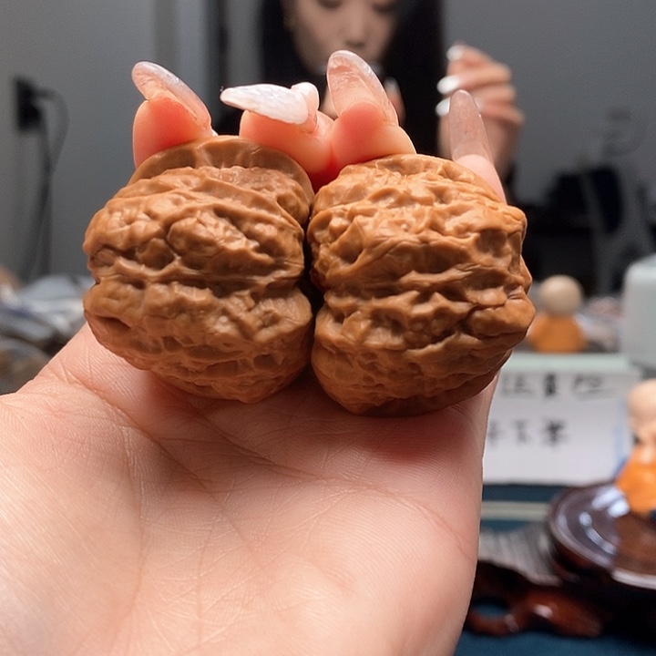 文玩核桃把件蛤蟆39➕