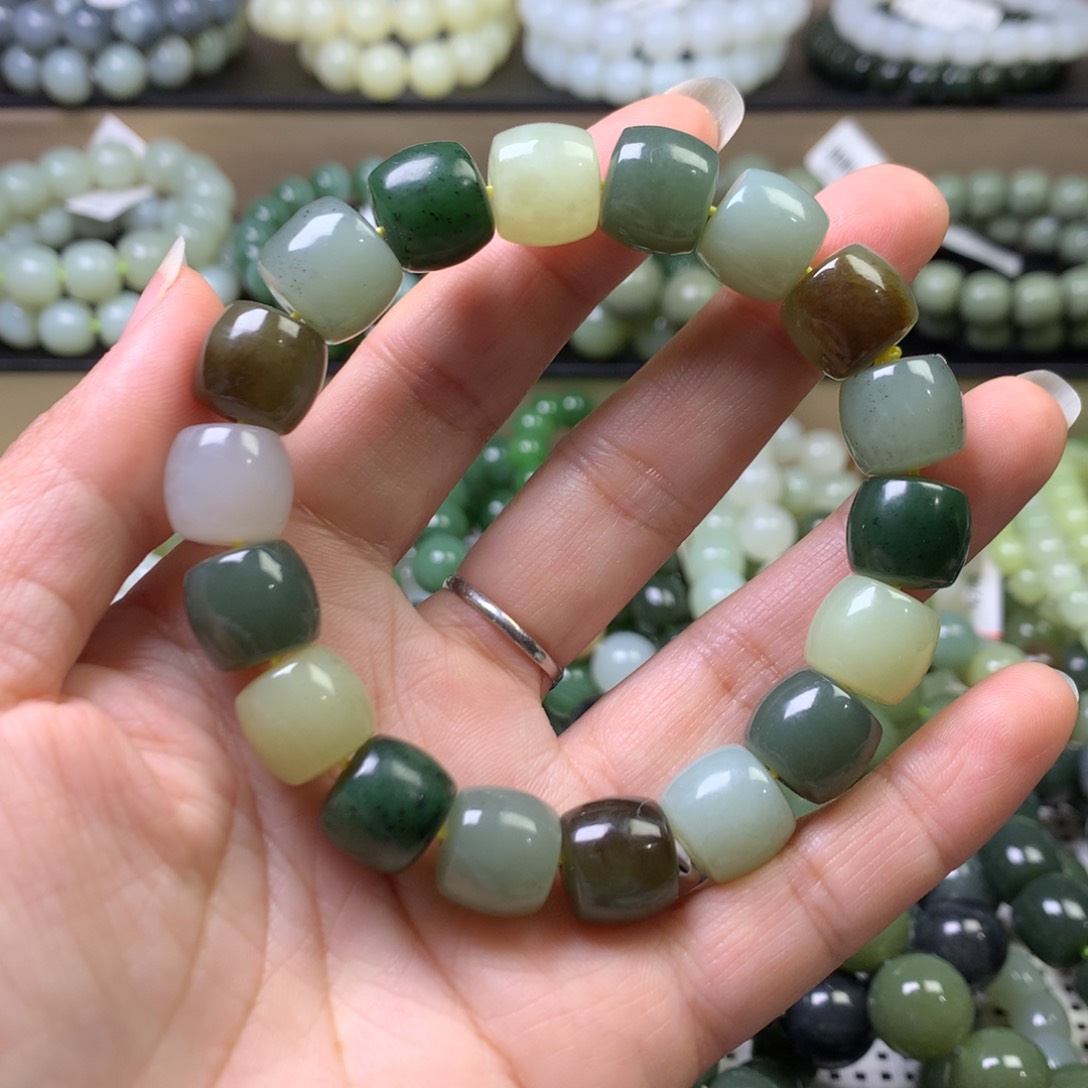 和田玉手链未镶嵌