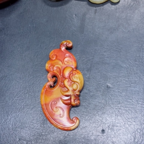 紫金钵盂菩提吊坠