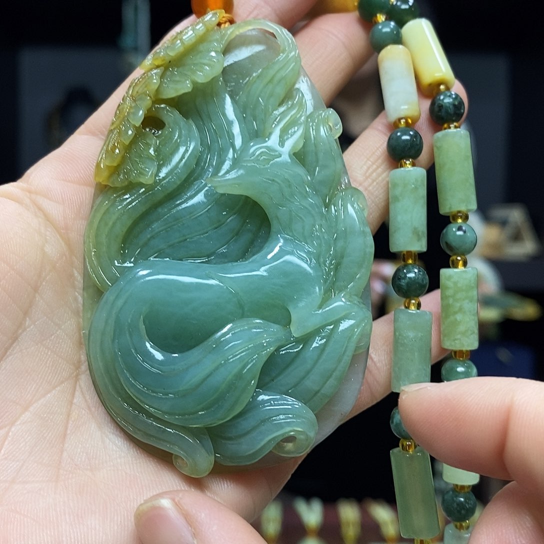 岫玉挂件吊坠未镶嵌