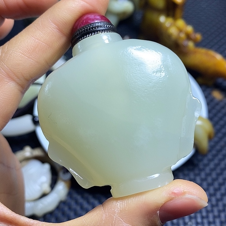 吊坠白玉菩提支持七天无理由