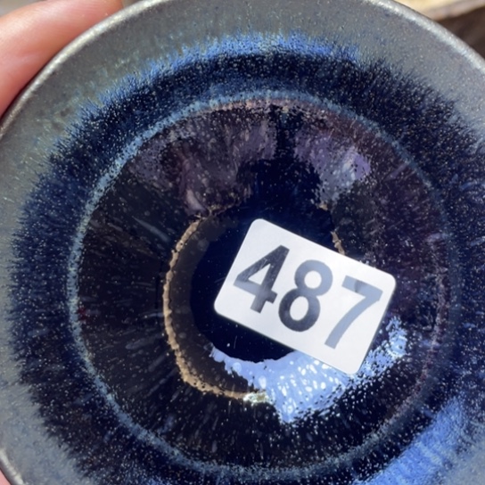 茶盏沐雨茶器柴烧主人杯