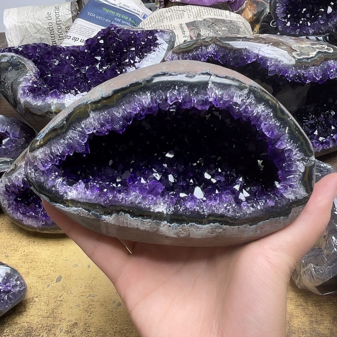 未镶嵌大型摆件（非配饰）紫晶