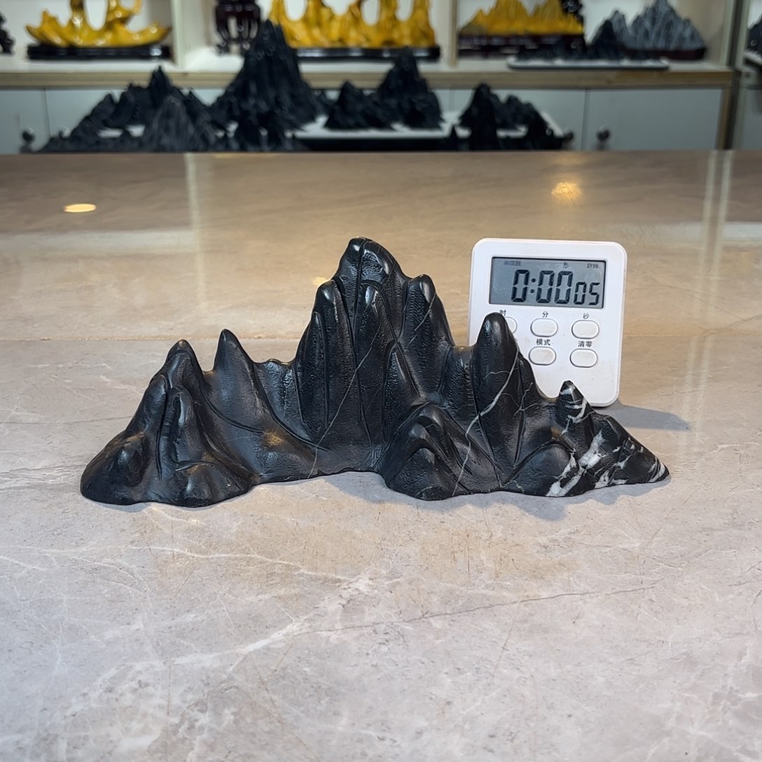 卡***叔陶灵璧石手工雕刻奇石摆件