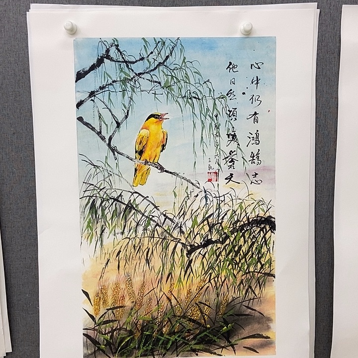 国画手寫手繪作品10