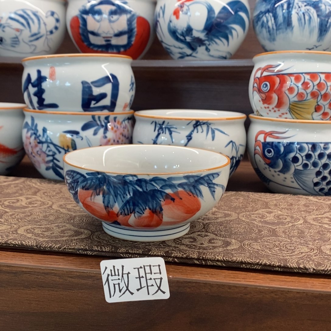 釉下彩手工绘制手工绘制