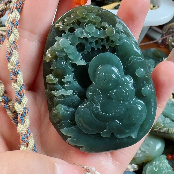 和田玉把件未镶嵌