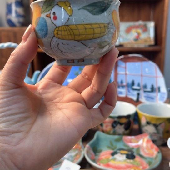 炉景德镇釉下手绘陶瓷 