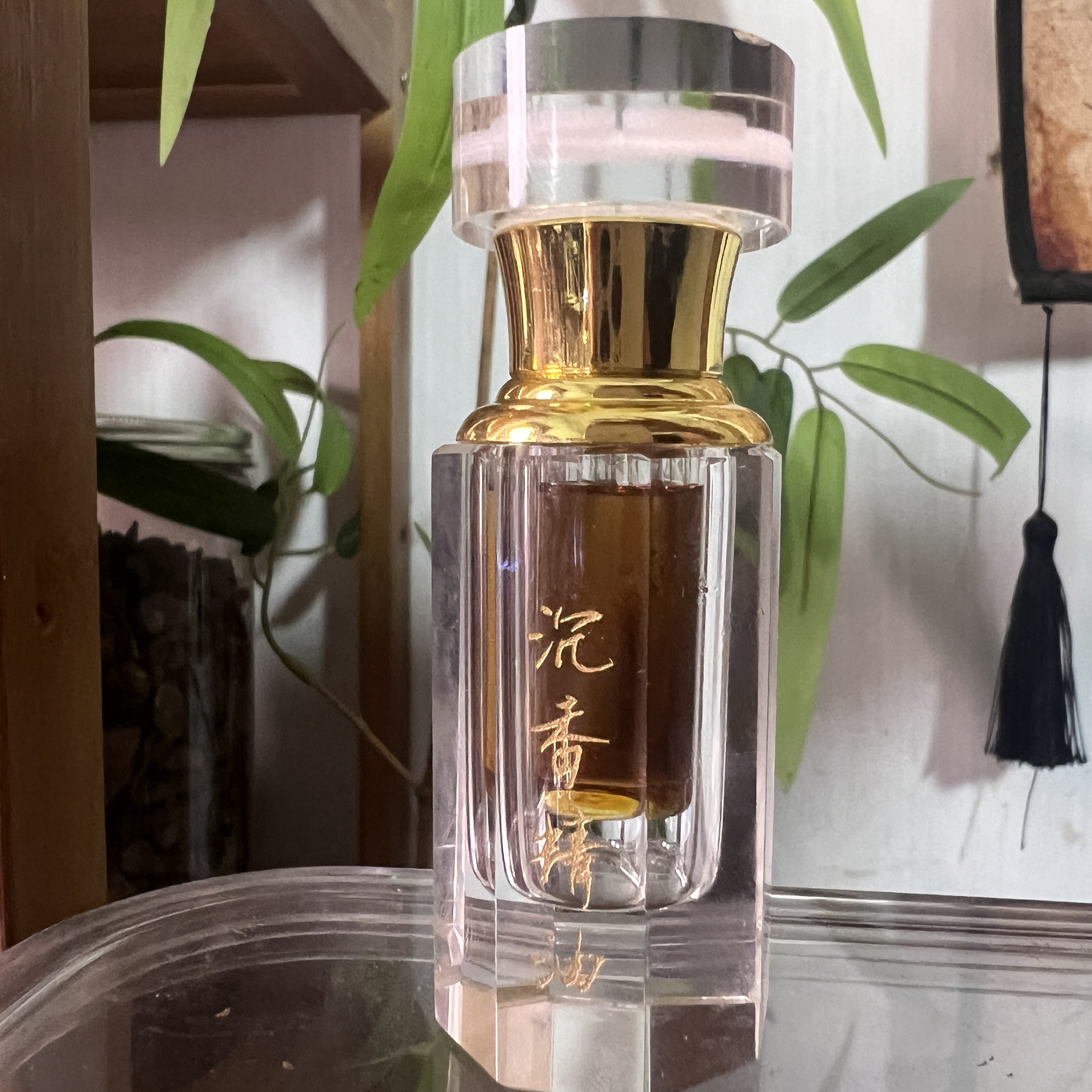 张勺子老树沉香古法精油，天然纯净可用于香薰与美容护肤3克