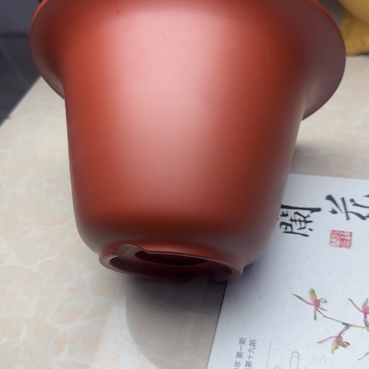 美***苑春秋花盆精品兰盆