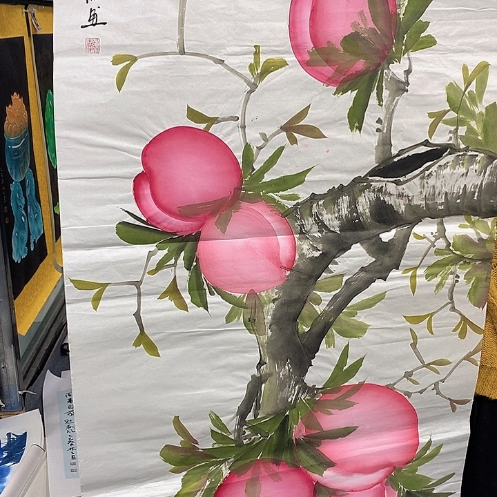 国画国画作品手绘