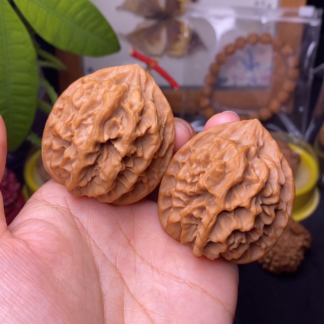 文玩核桃把件43帝王