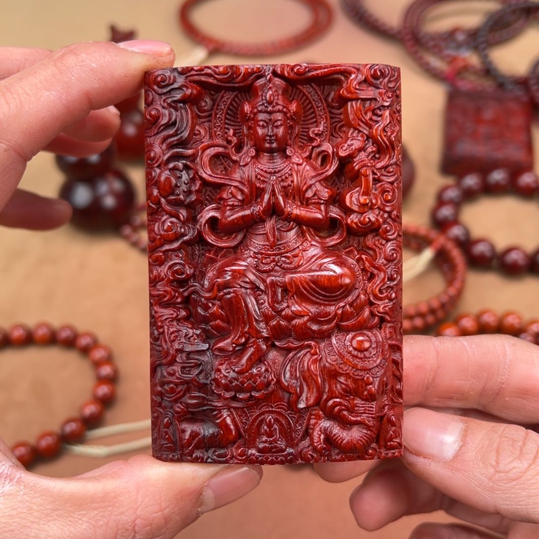 檀香紫檀（小叶紫檀）无事牌普贤69，258