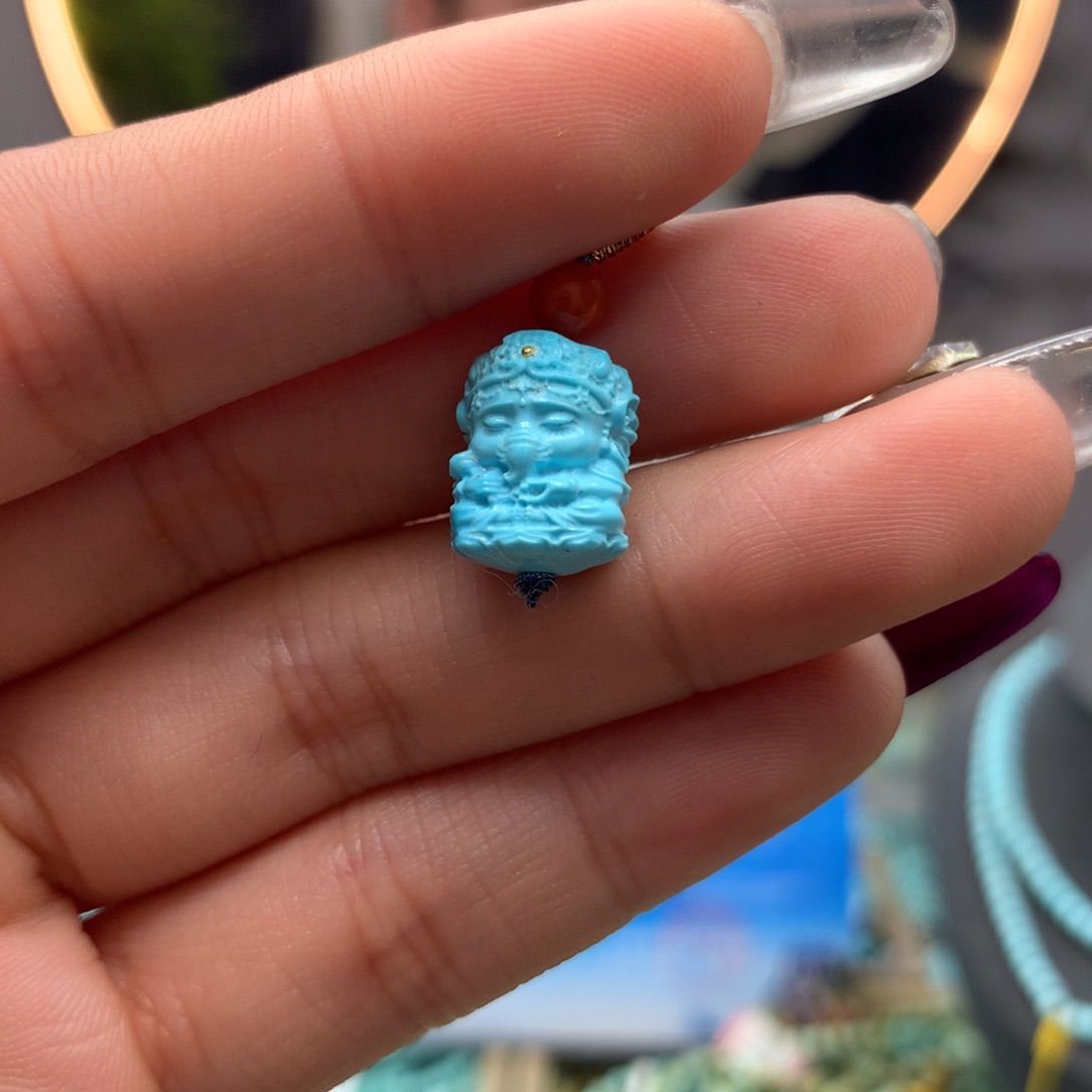 绿松石挂件未镶嵌