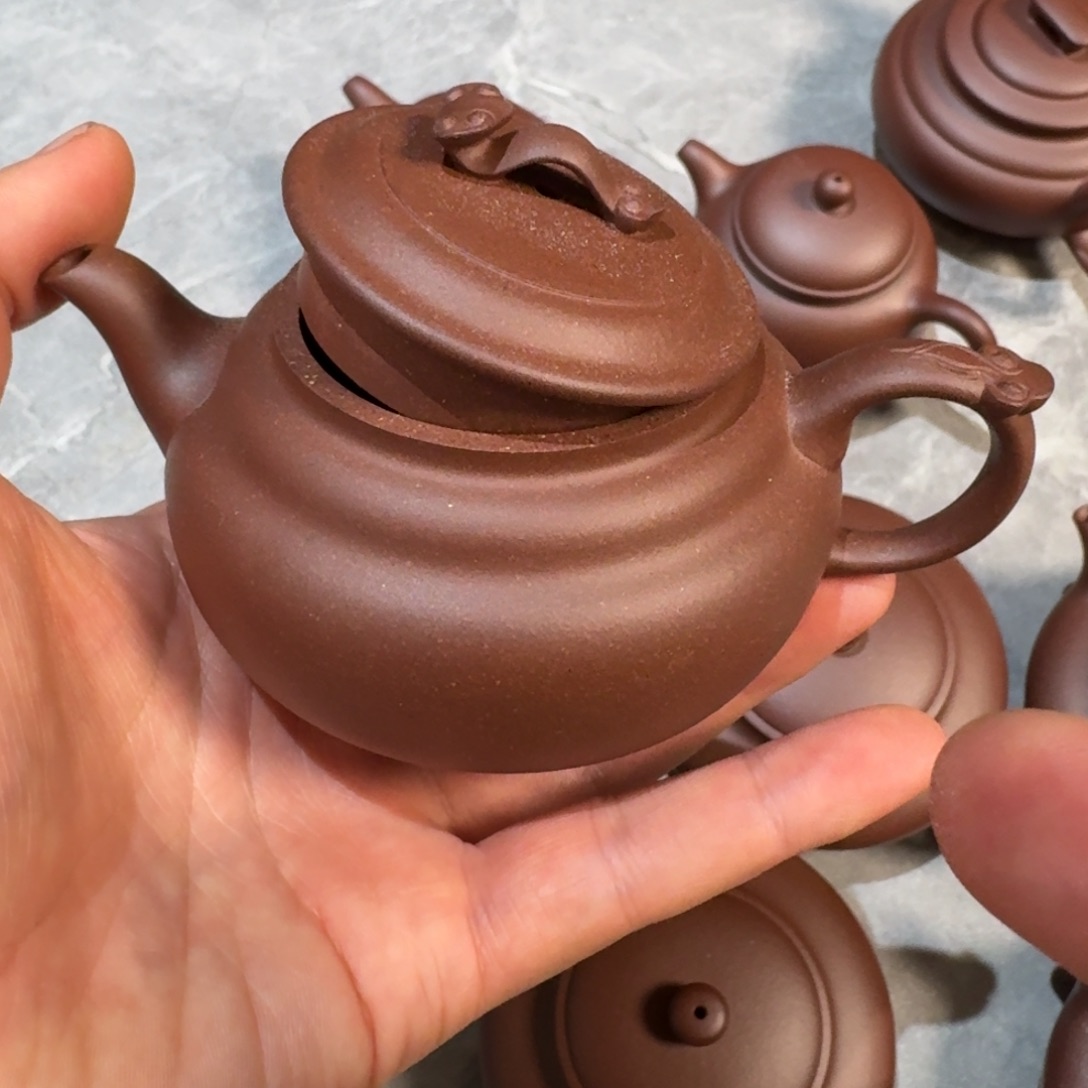 茶壶紫砂原矿原石的制作方法