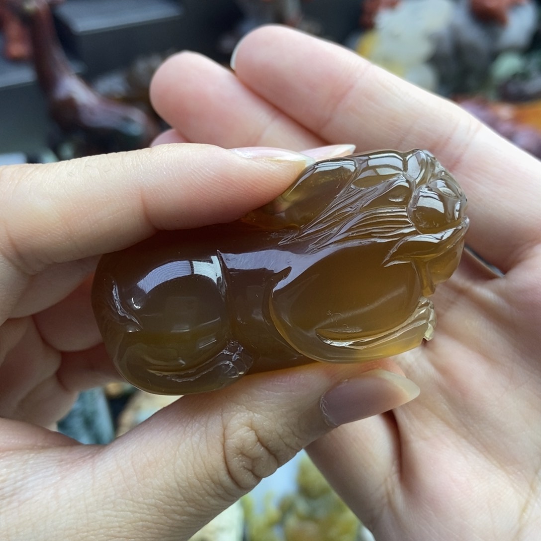 玛瑙/玉髓挂件未镶嵌