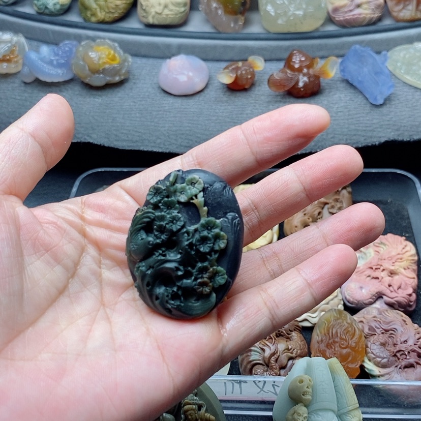 【闪购商品】未镶嵌定制石英质玉吊坠