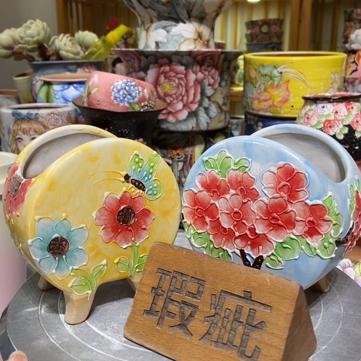 景德镇艺术手绘作品