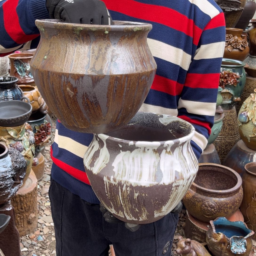 红陶高20口20有孔