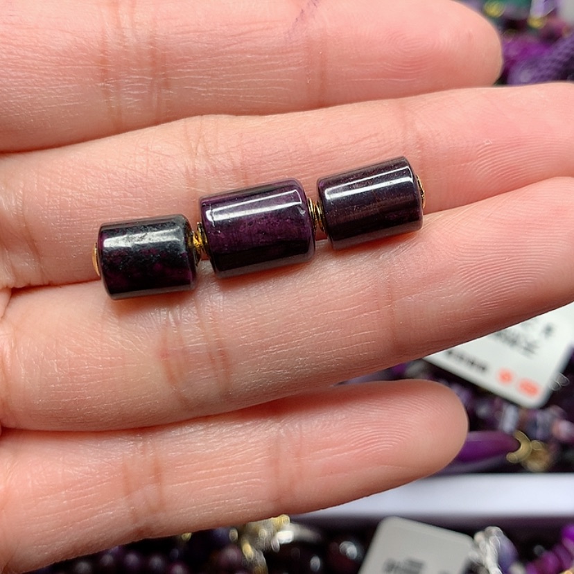 【闪购商品】苏纪石（舒俱来）吊坠18K金镶嵌叶*