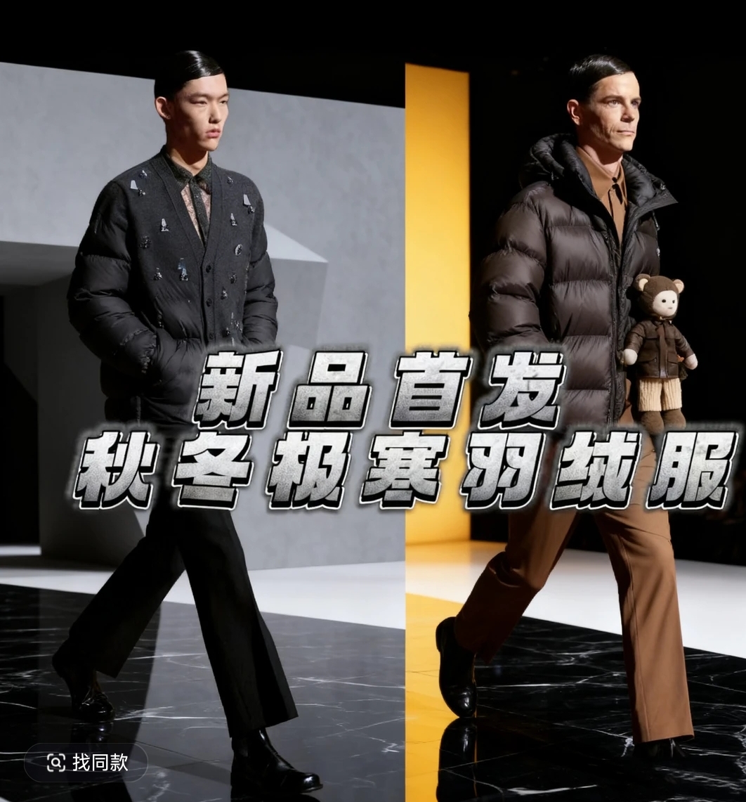 Mingming男女同款25SS秋季新款连帽羽绒服马甲MCS-K5001