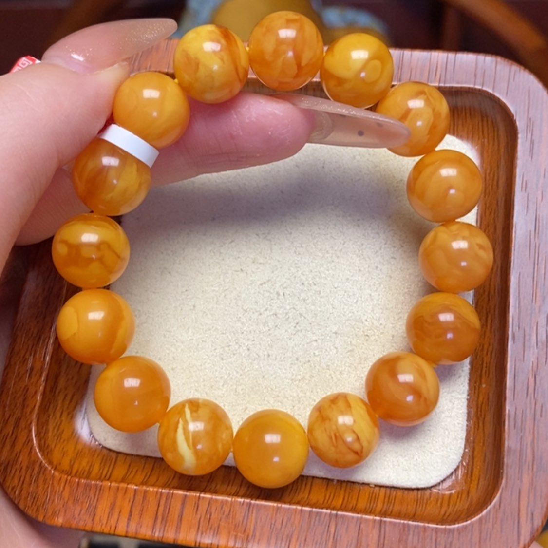【闪购商品】蜜蜡手链未镶嵌手串