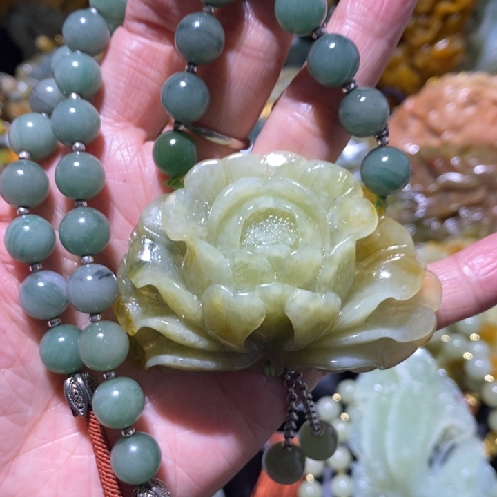 岫玉岫玉吊坠未镶嵌