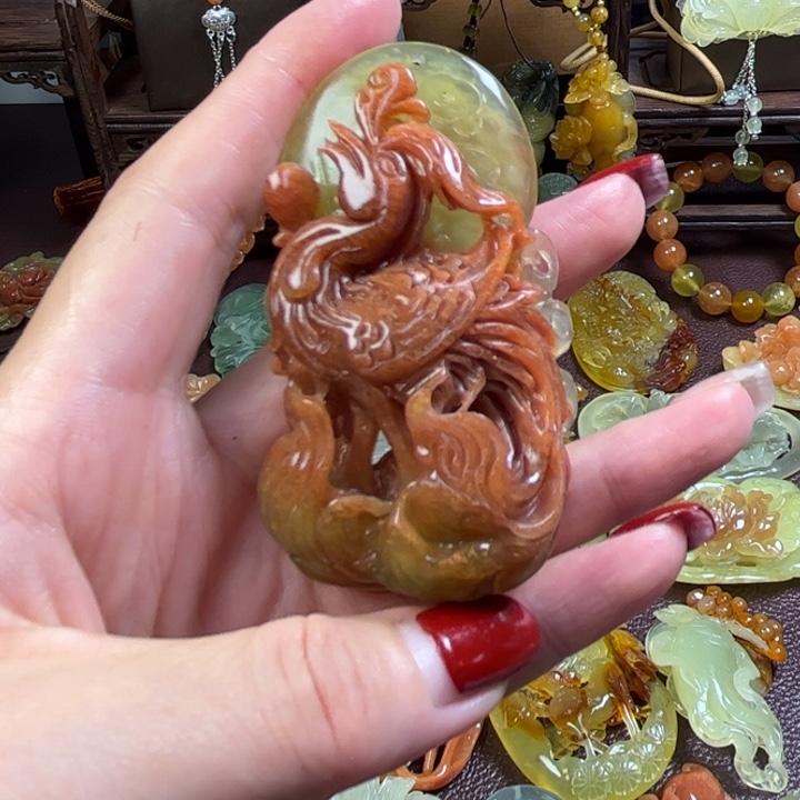 蛇纹石玉颈饰未镶嵌1**a