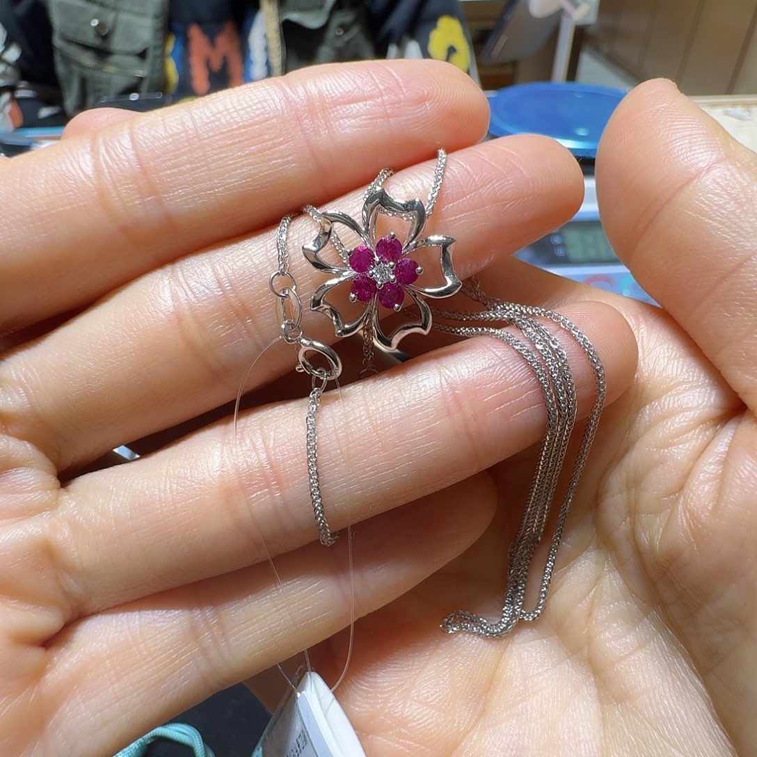 套链18K金镶嵌钻石